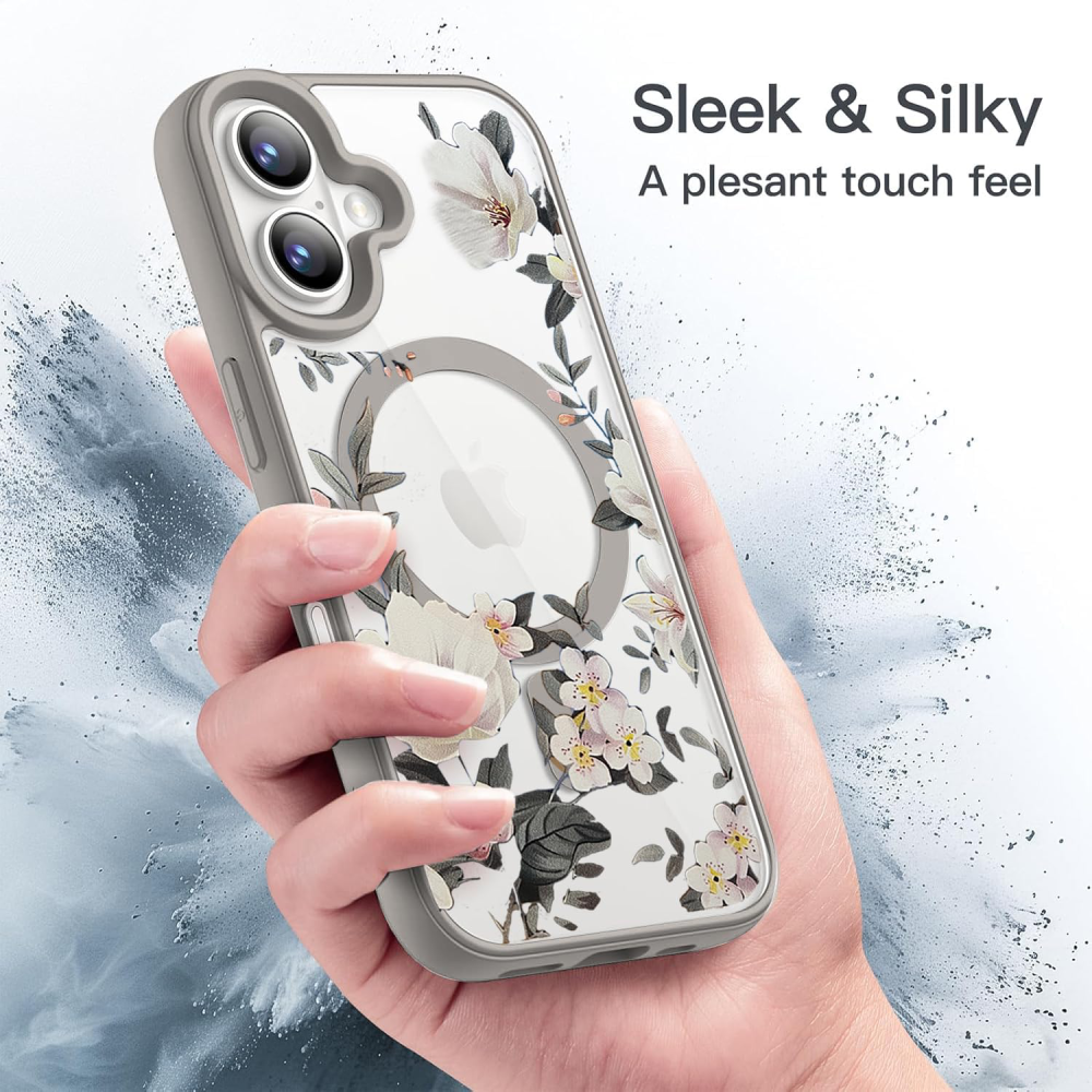 Flower Magsafe Mobile Cover for iPhone
