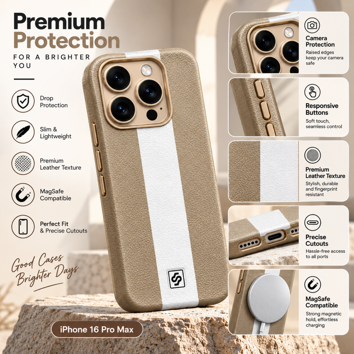 Premium Leather Mobile Case
