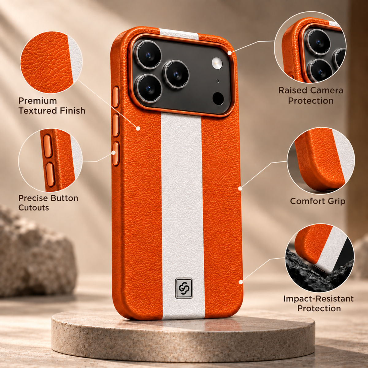 Premium Leather Mobile Case