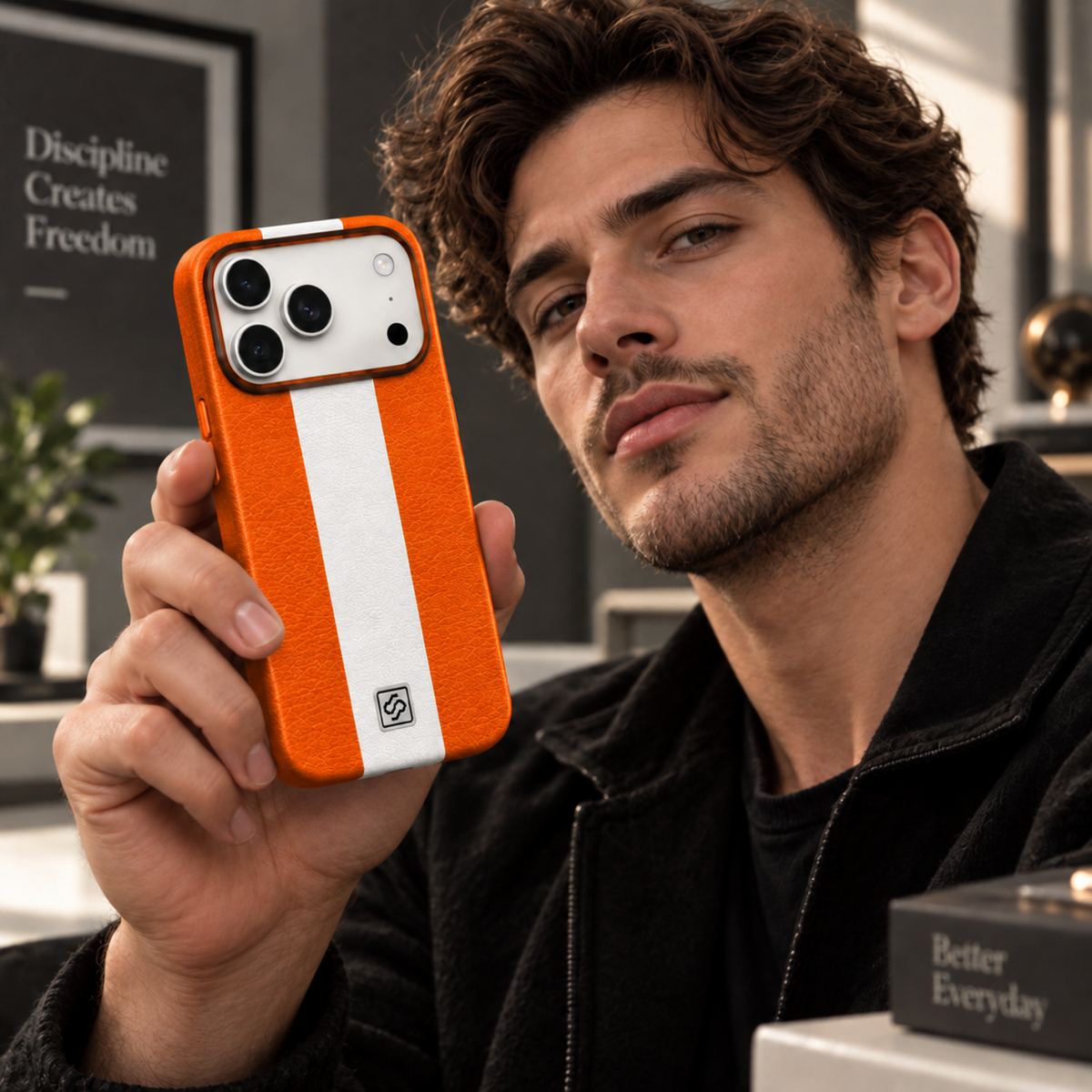 Premium Leather Mobile Case