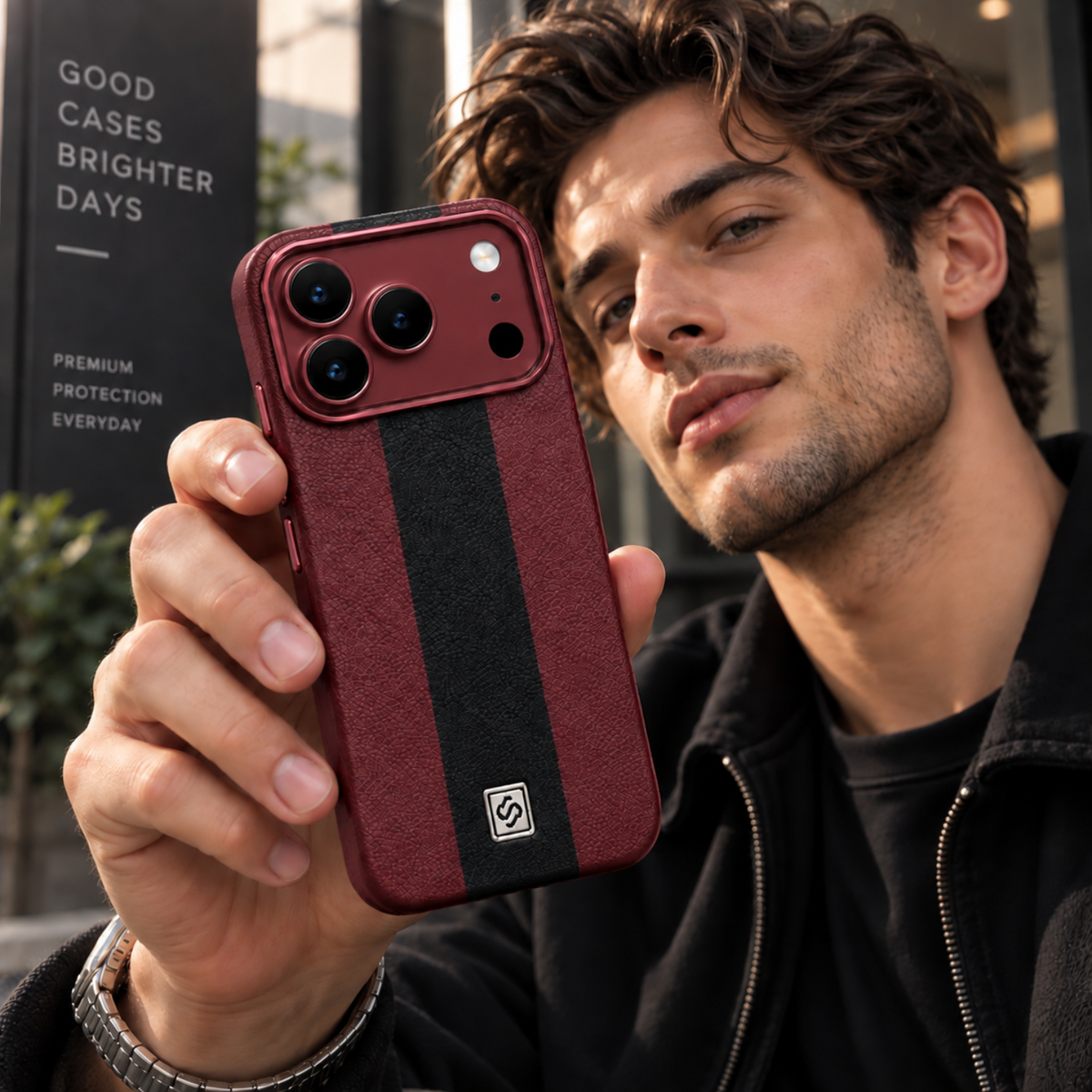 Premium Leather Mobile Case