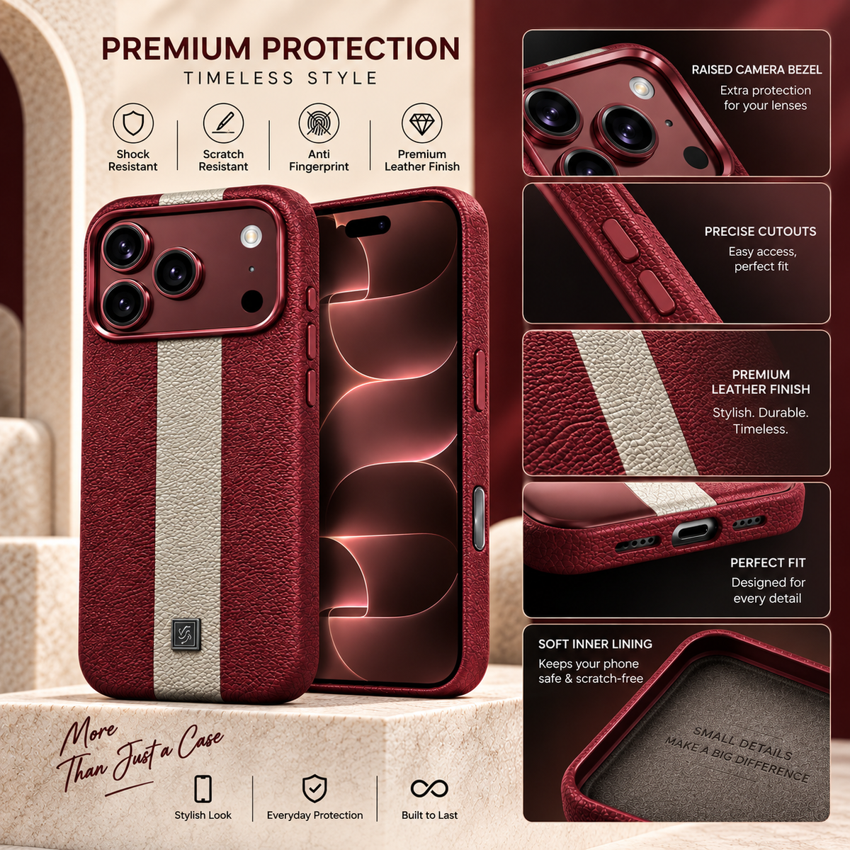 Premium Leather Mobile Case