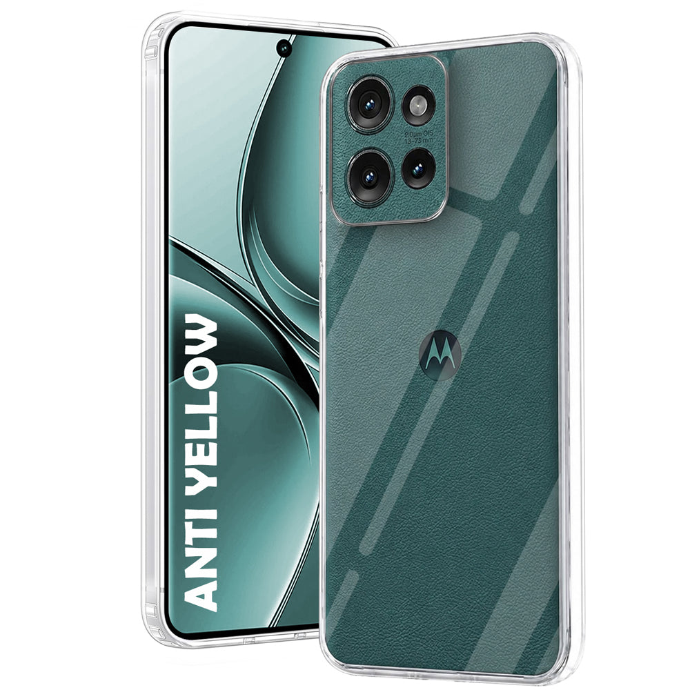 Anti Yellow Clear Case for Motorola