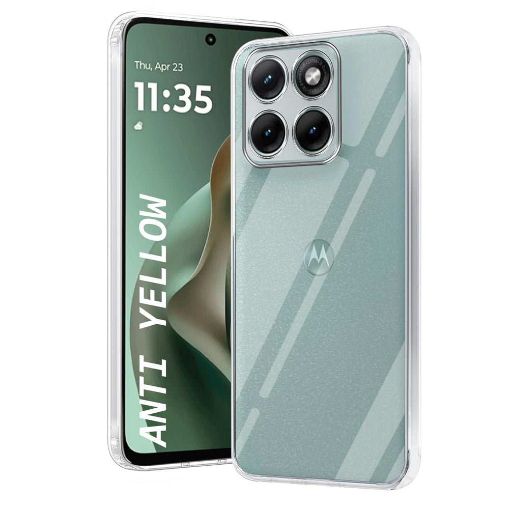 Anti Yellow Clear Case for Motorola