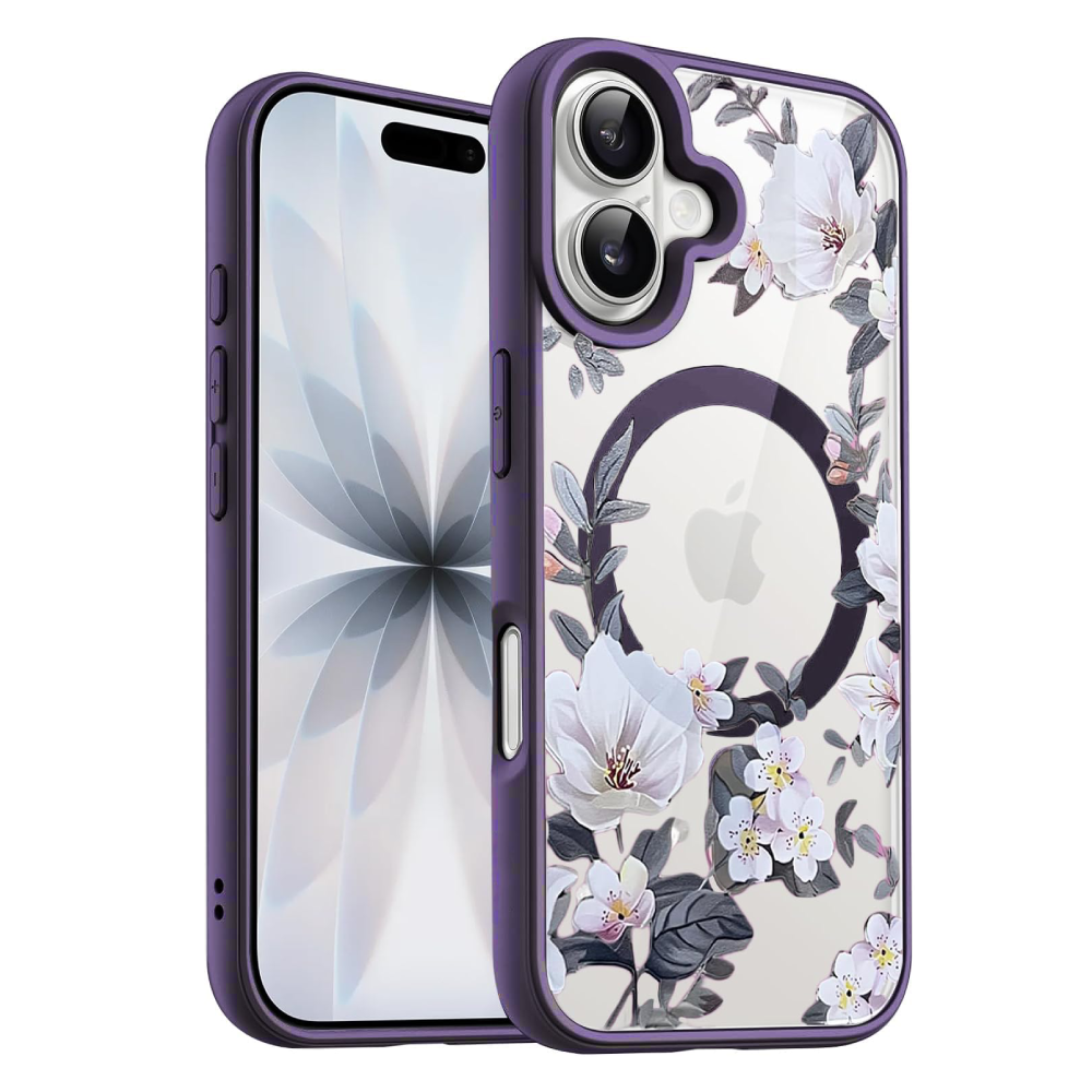 Flower Magsafe Mobile Cover for iPhone