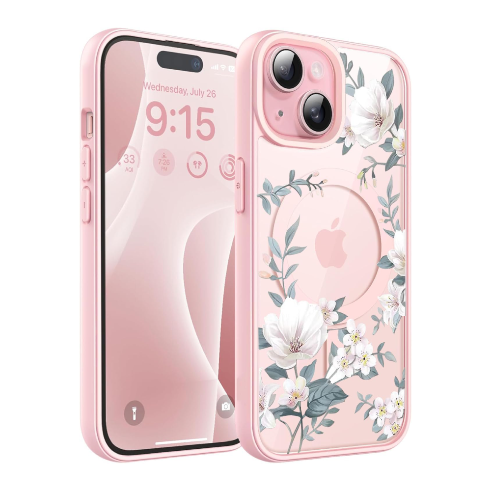 Flower Magsafe Mobile Cover for iPhone
