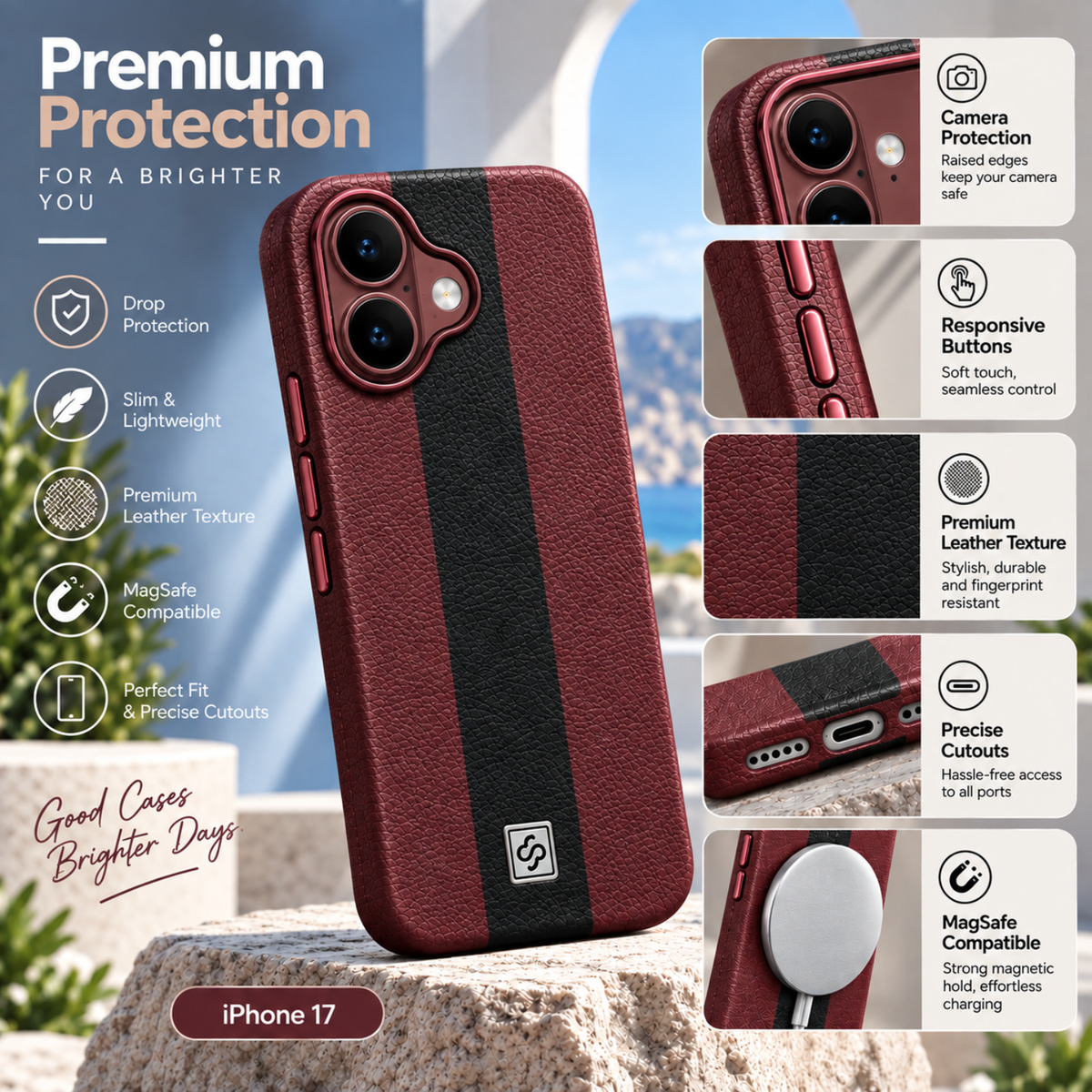Premium Leather Mobile Case