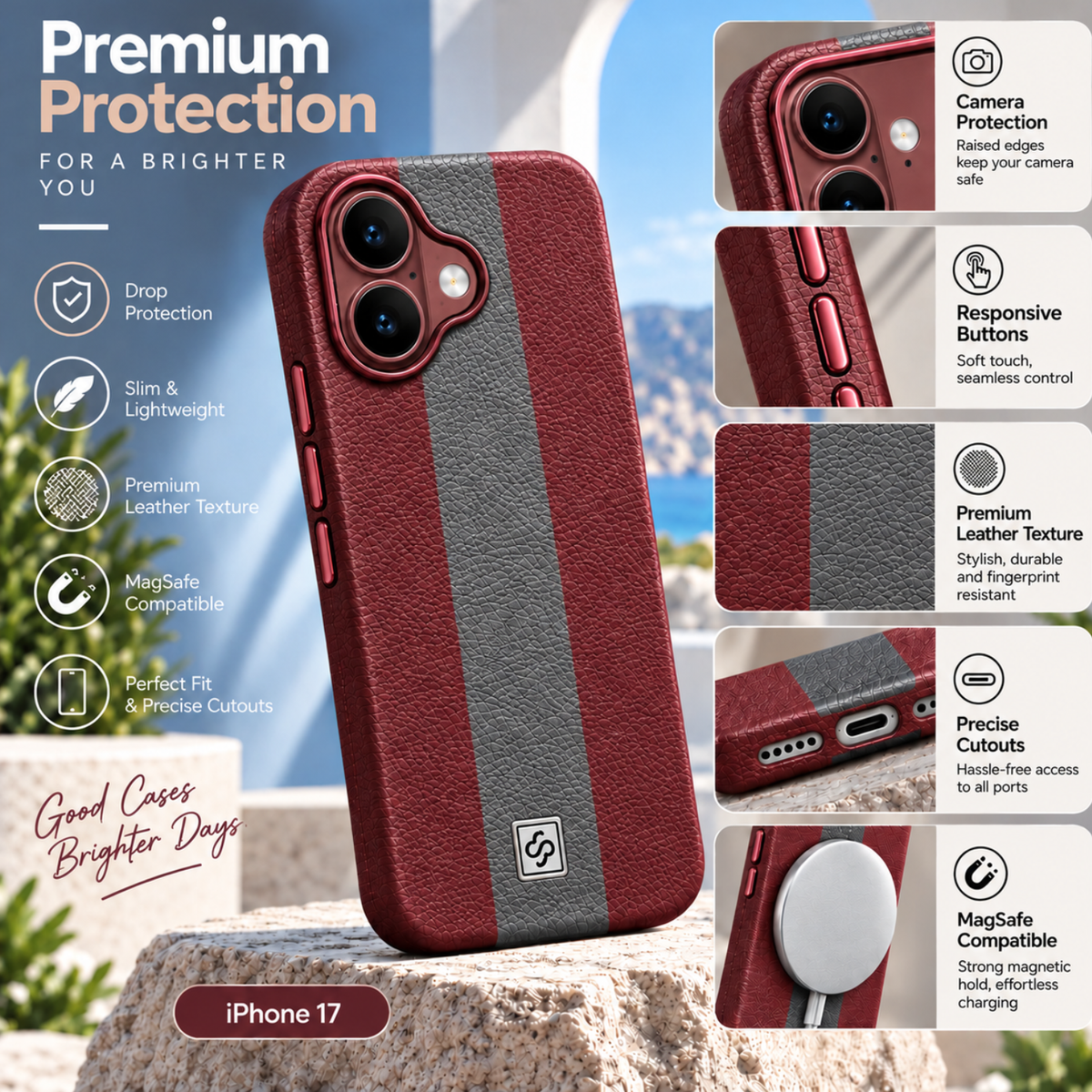 Premium Leather Mobile Case