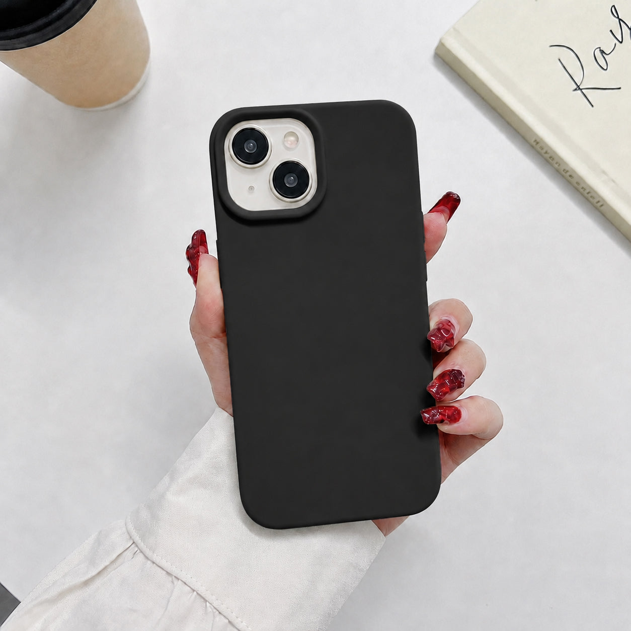 Microfiber Silicone Case