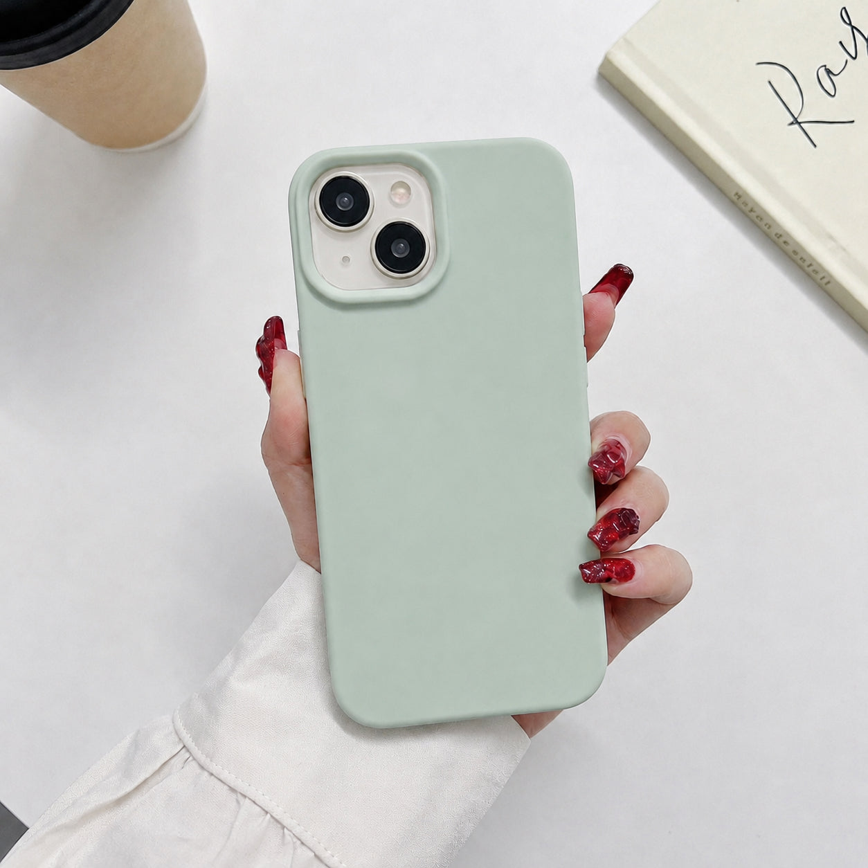 Microfiber Silicone Case