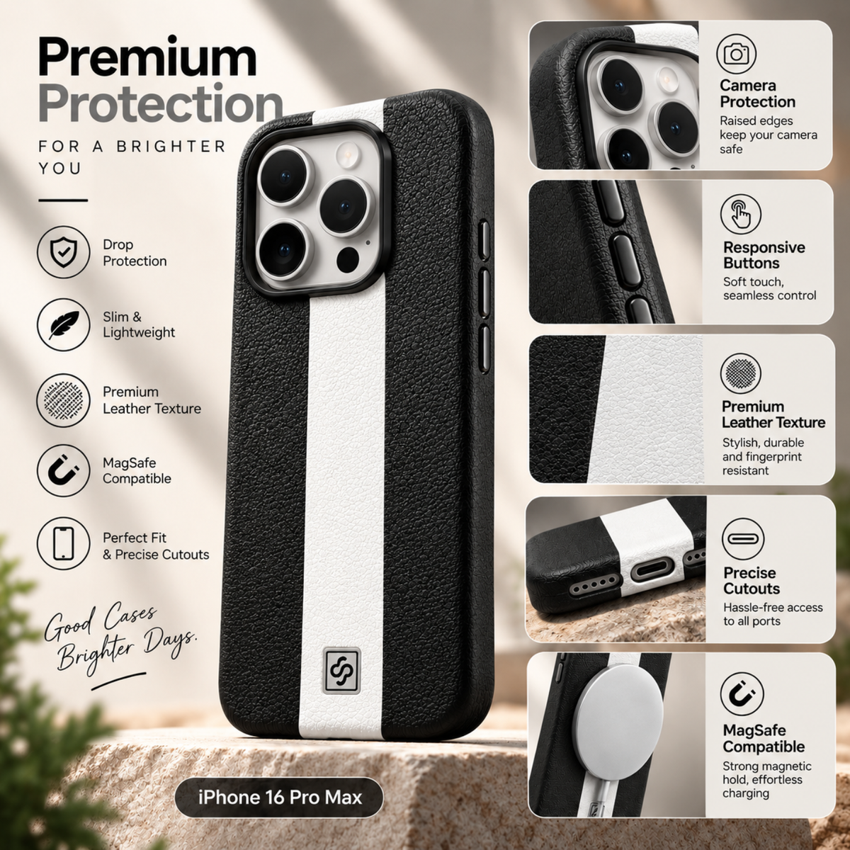 Premium Leather Mobile Case