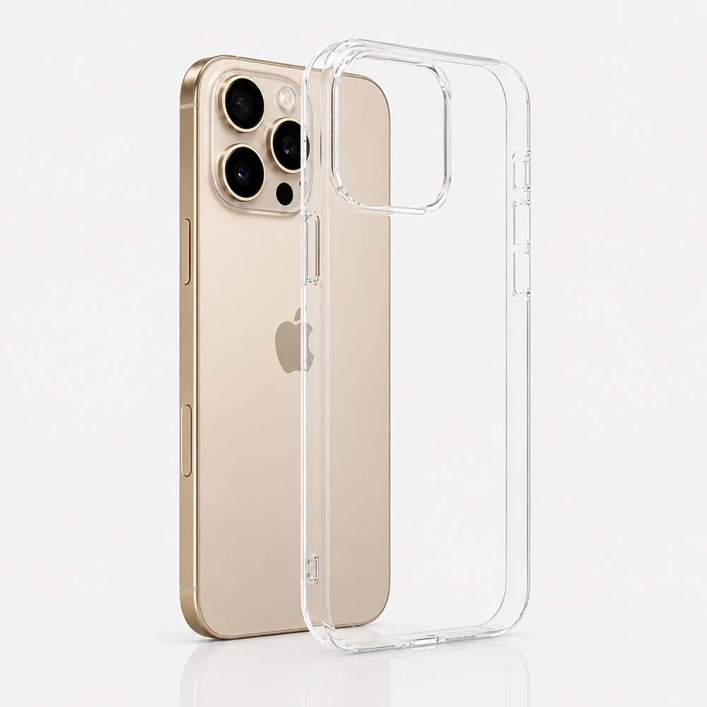 Anti yellow Transparent case for iPhone