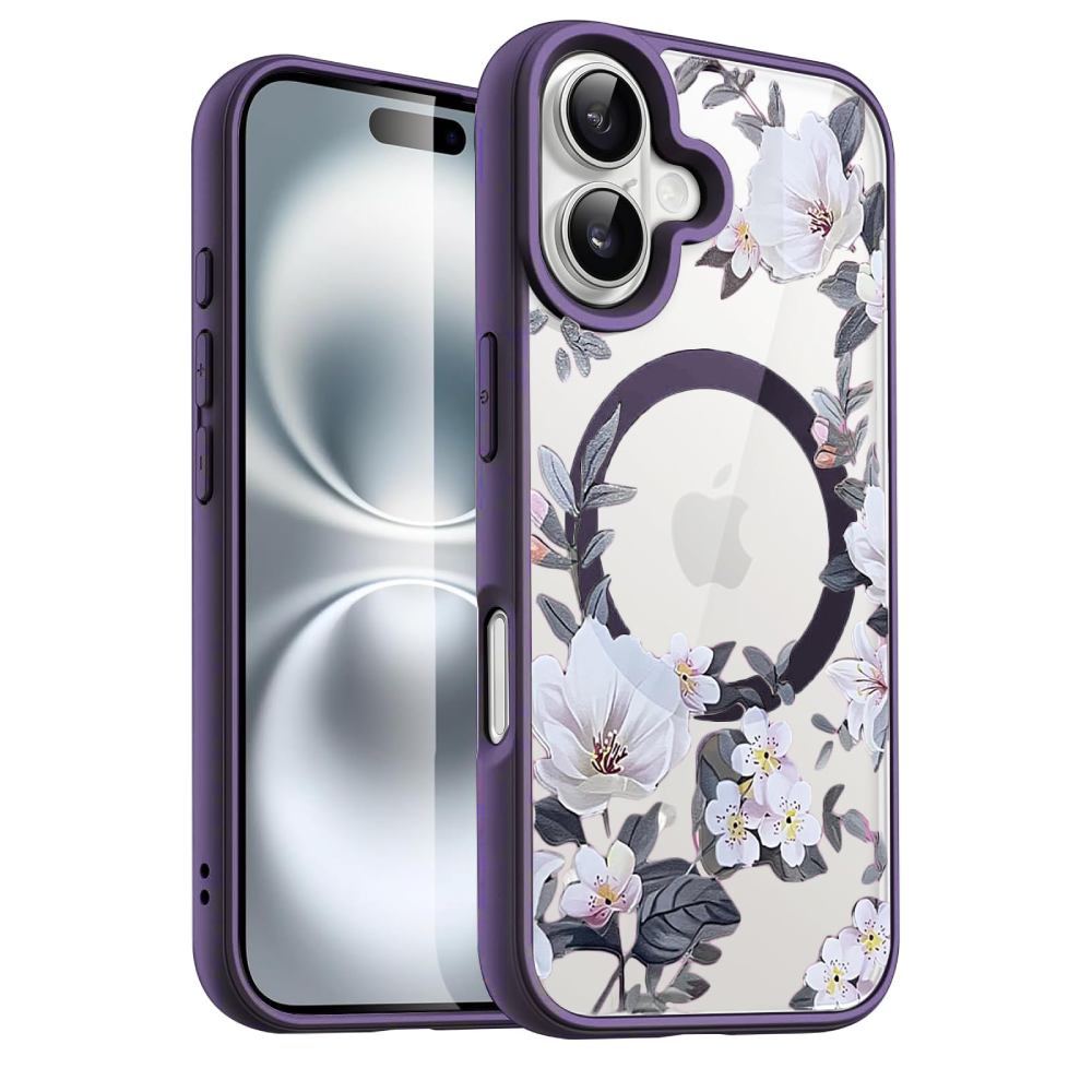 Flower Magsafe Mobile Cover for iPhone