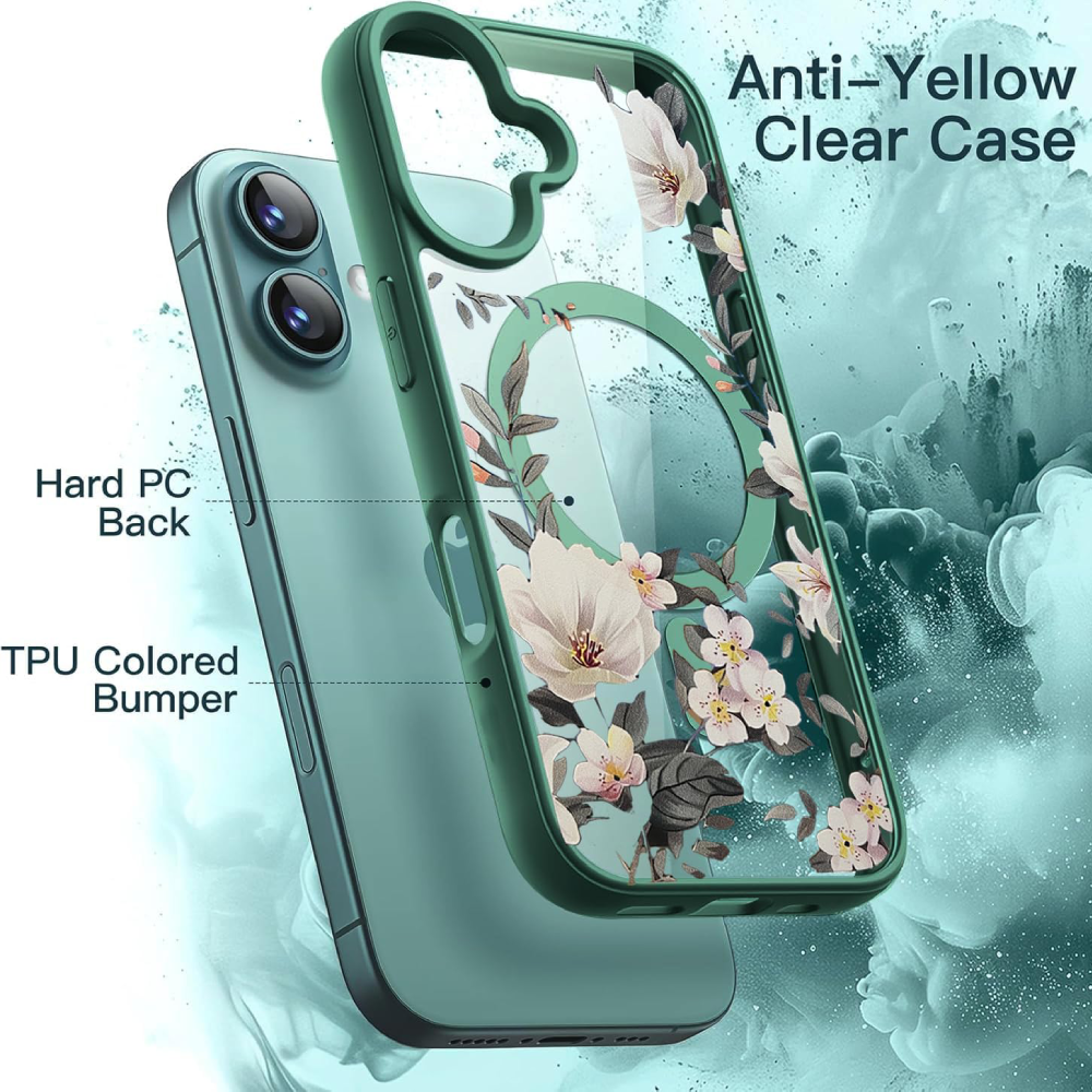 Flower Magsafe Mobile Cover for iPhone