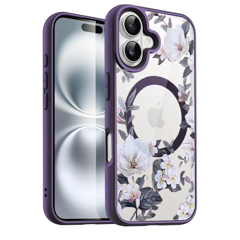 Flower Magsafe Mobile Cover for iPhone