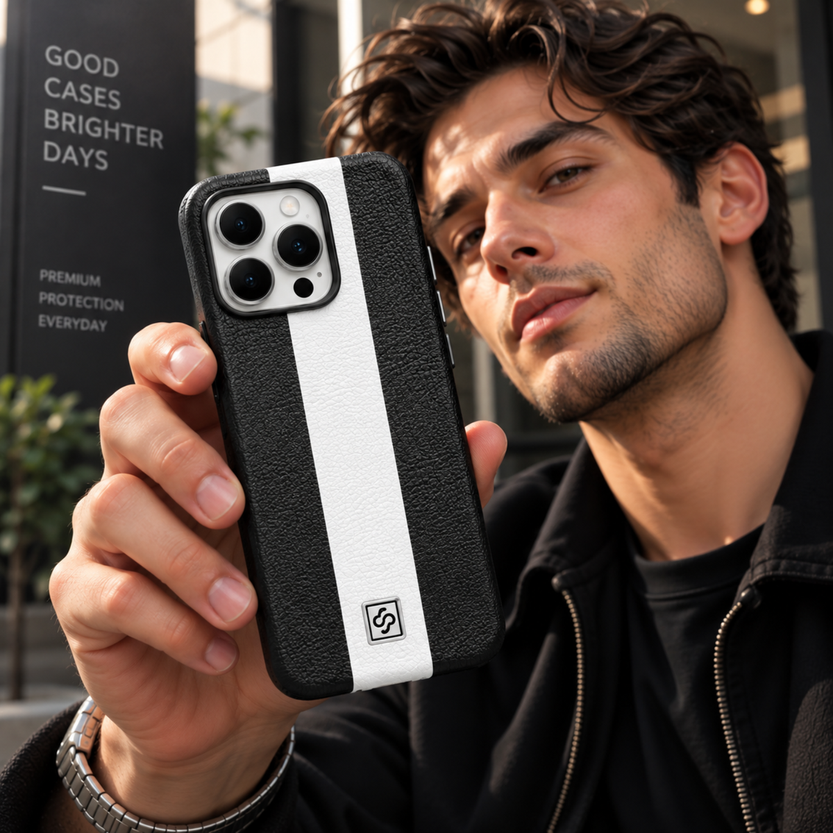 Premium Leather Mobile Case