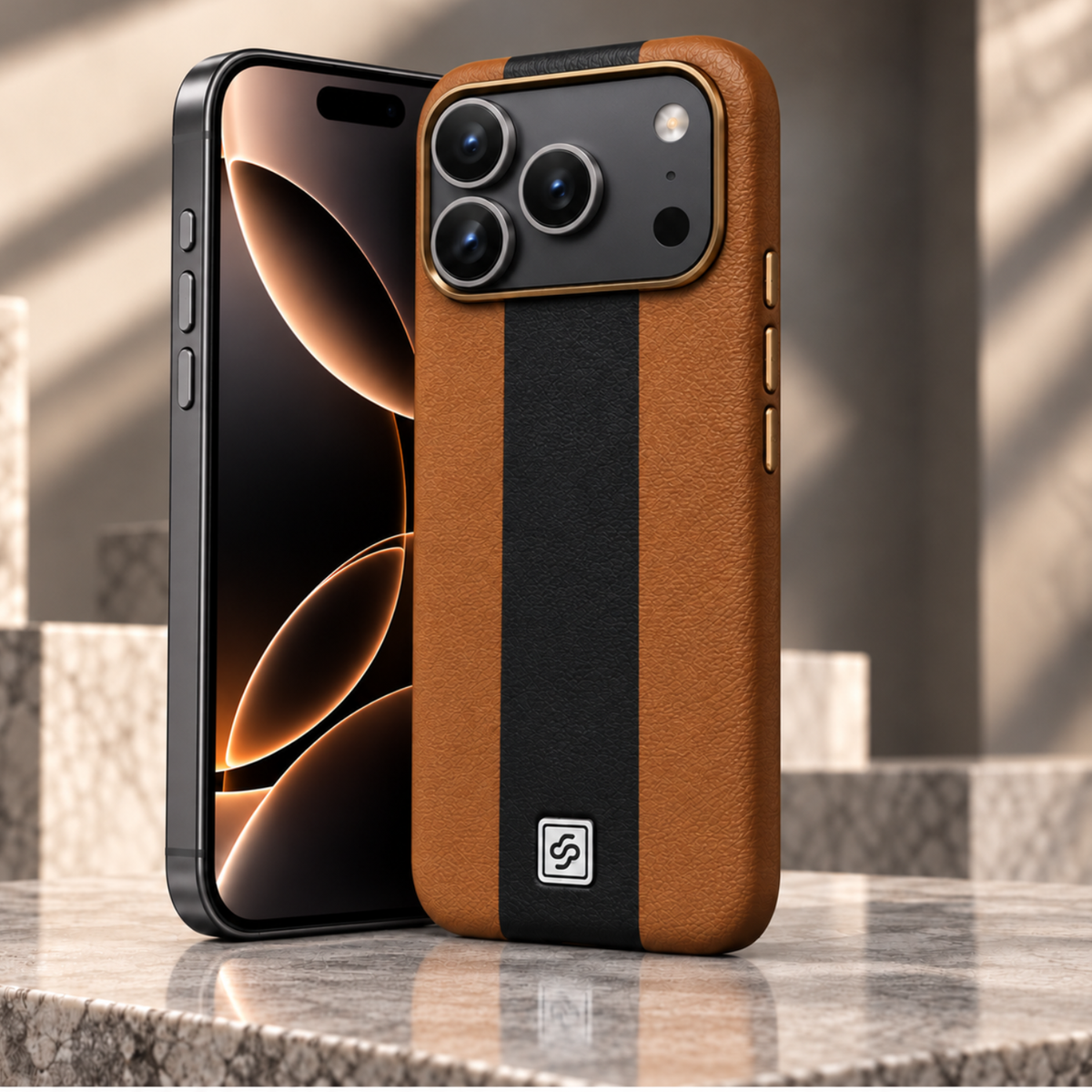 Premium Leather Mobile Case