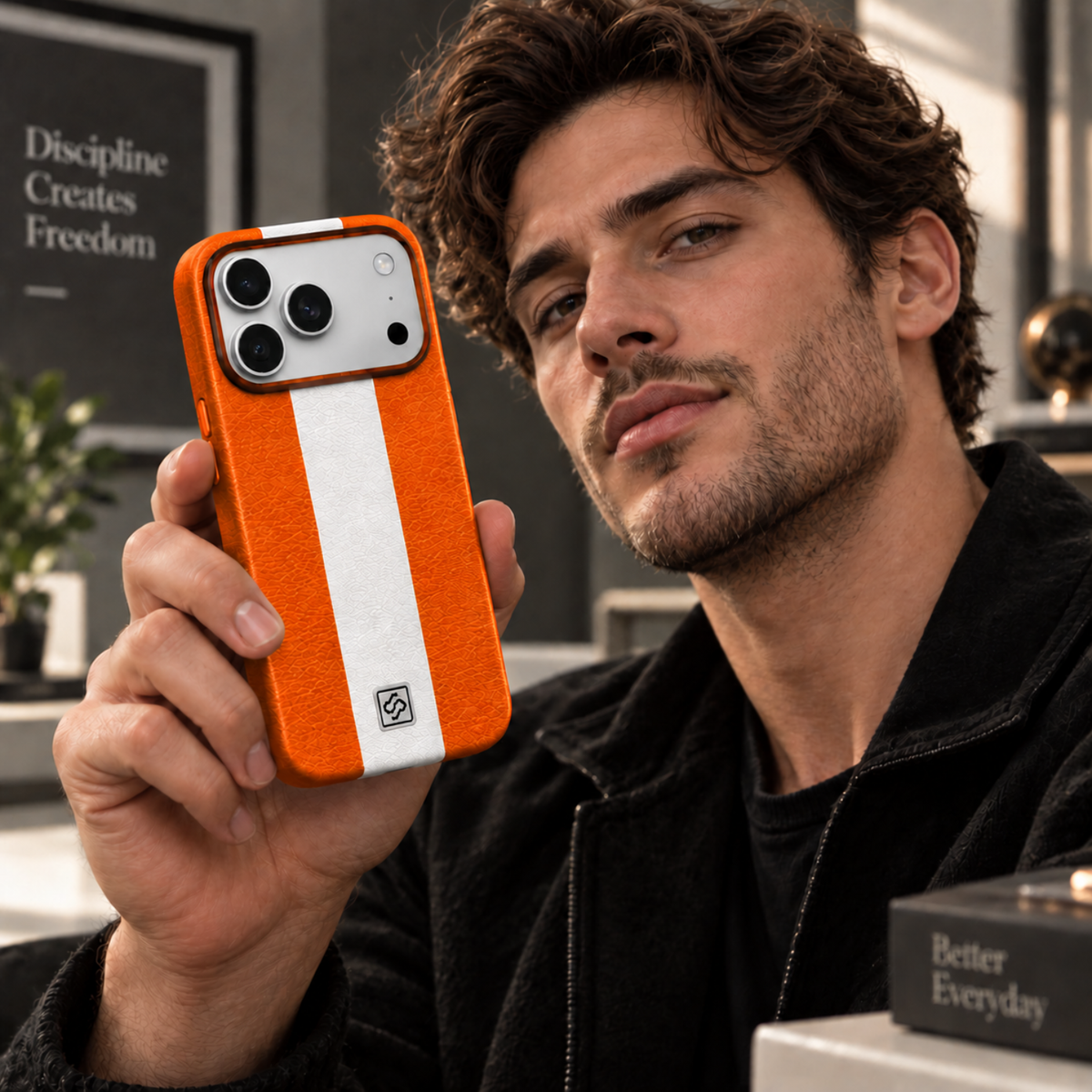 Premium Leather Mobile Case