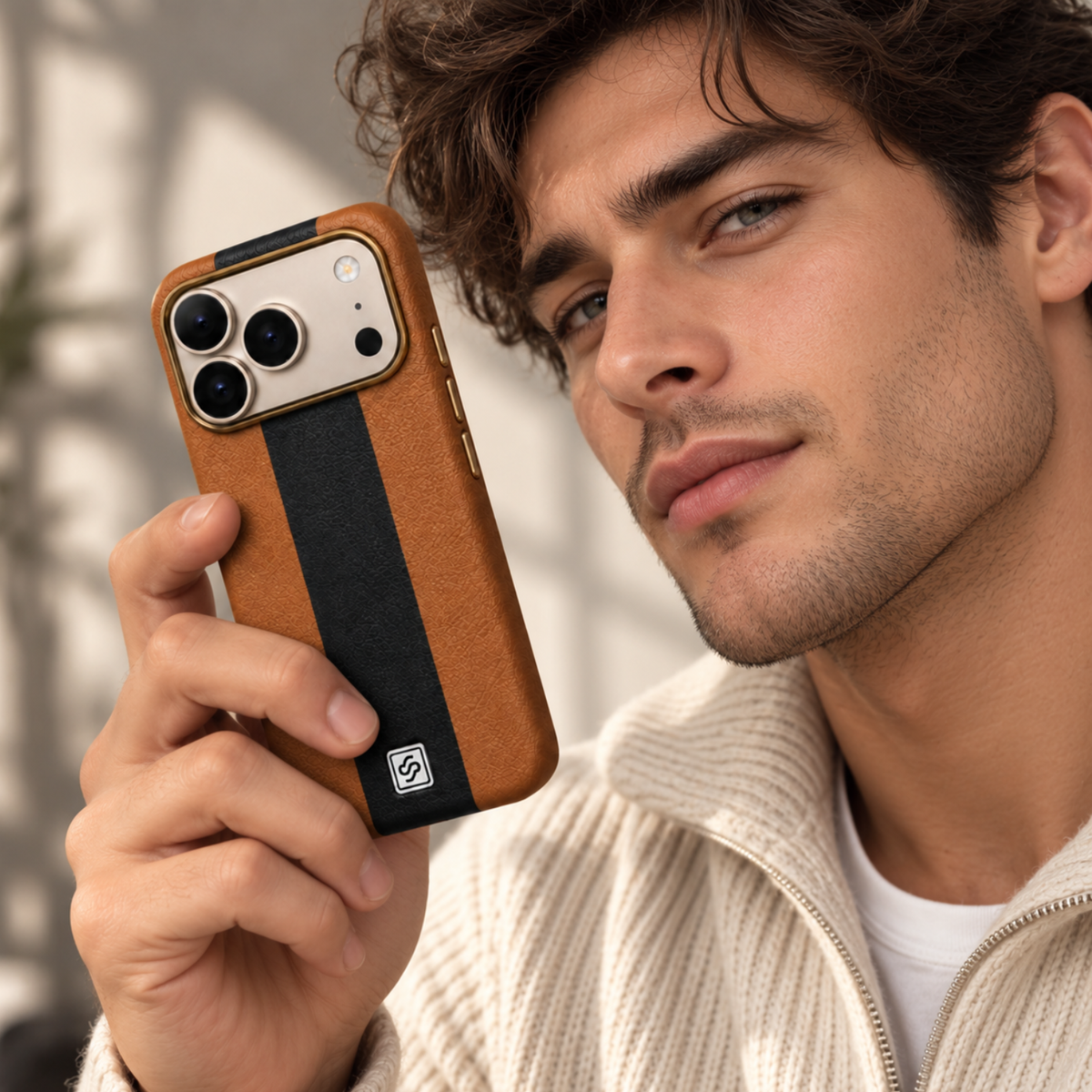 Premium Leather Mobile Case