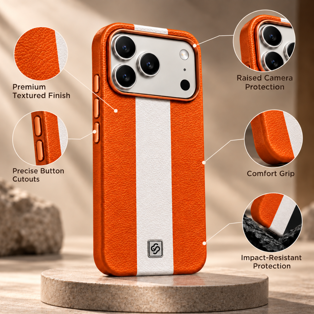 Premium Leather Mobile Case
