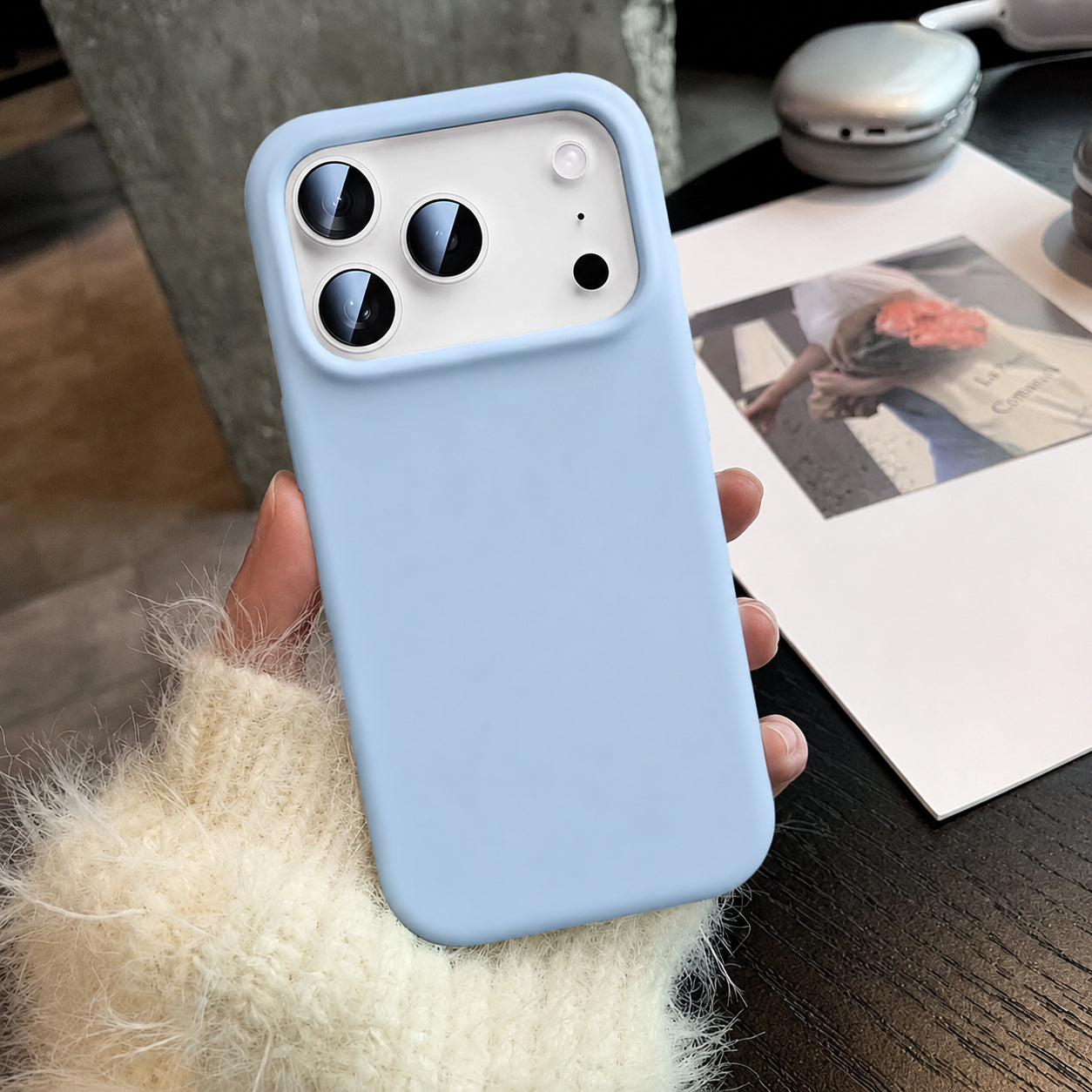 Microfiber Silicone Case