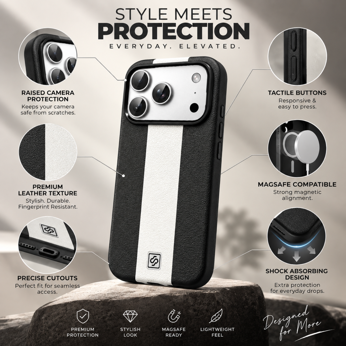 Premium Leather Mobile Case