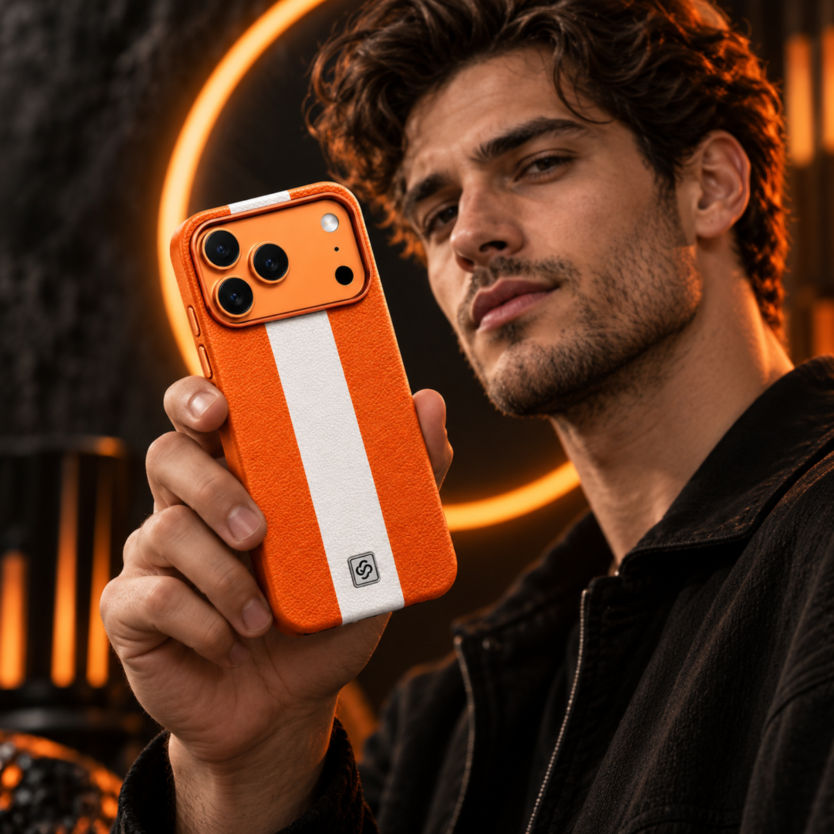 Premium Leather Mobile Case