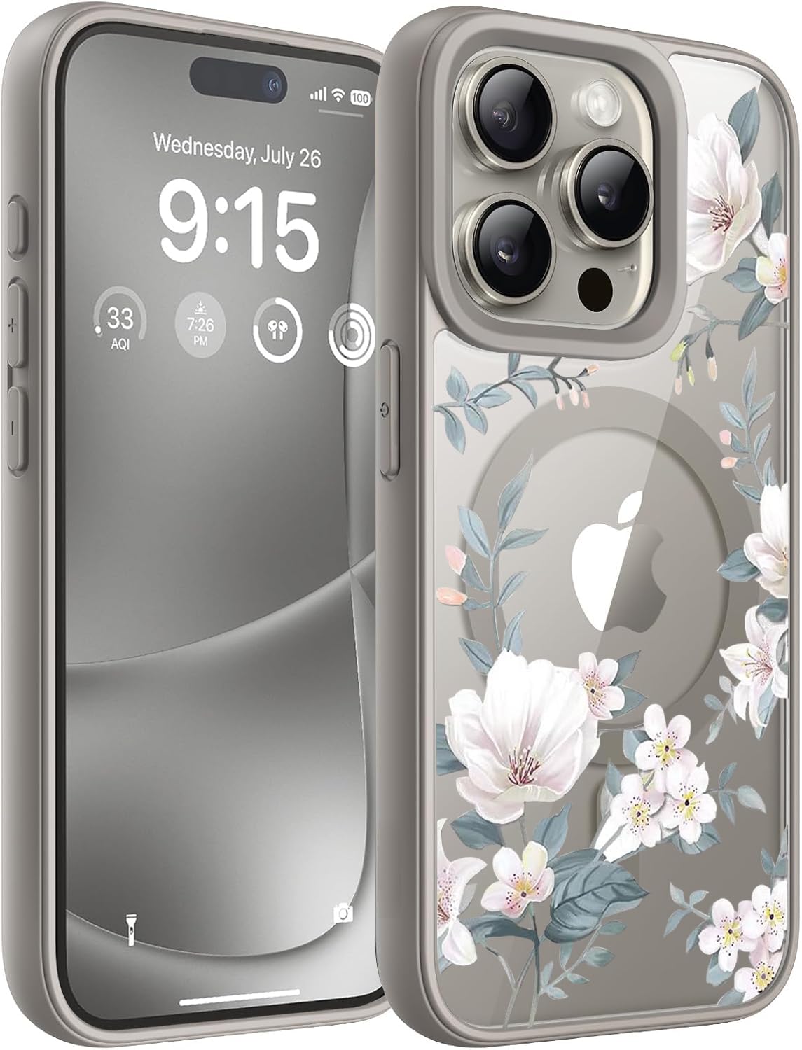 Flower Magsafe Mobile Cover for iPhone