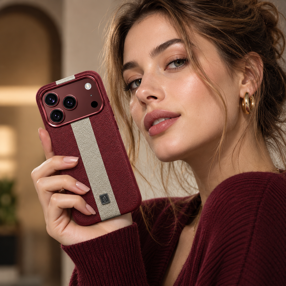 Premium Leather Mobile Case