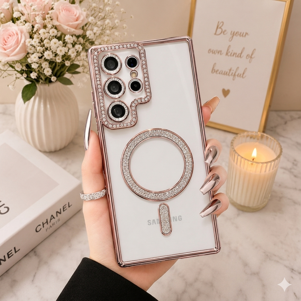 Samsung Glitter Diamond Electroplated Case
