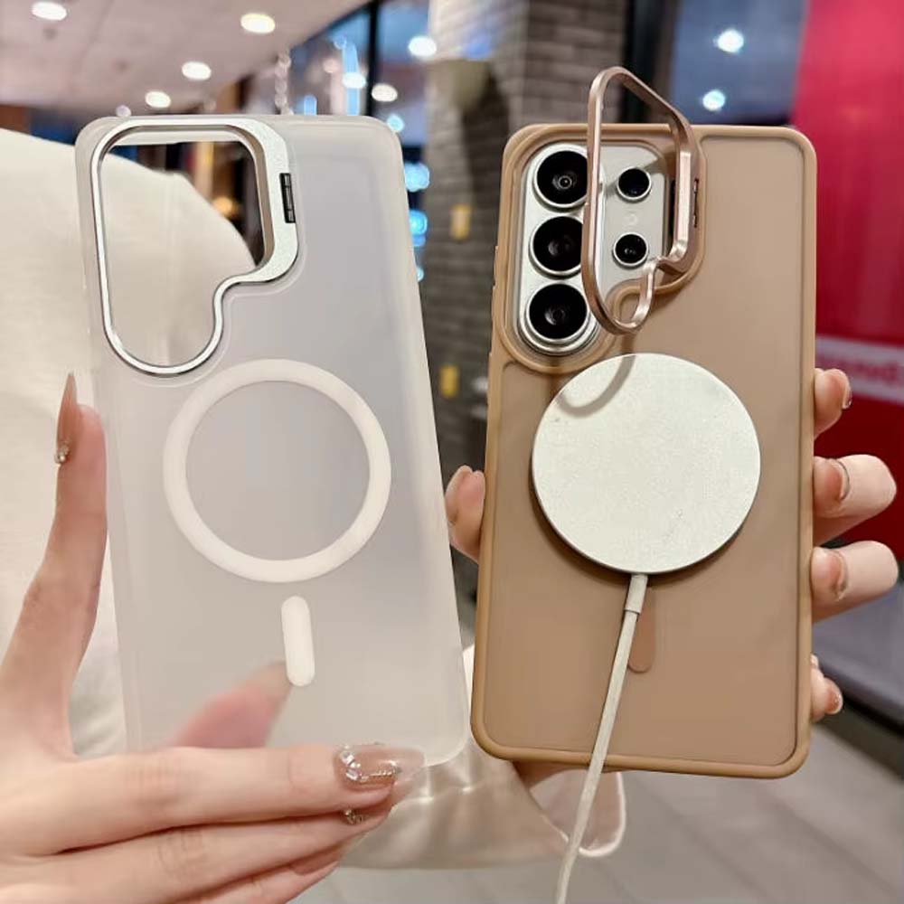 Matte Translucent Magnetic Kickstand