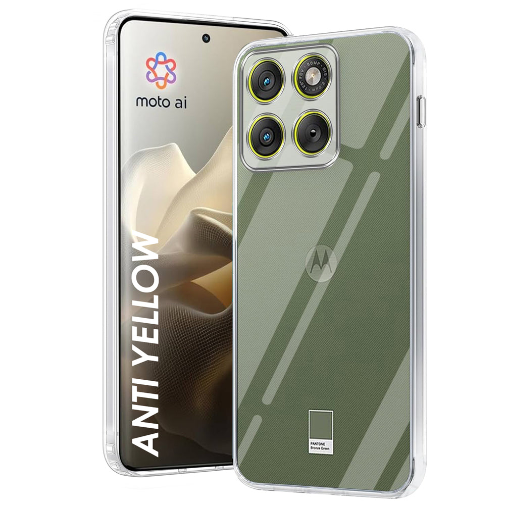 Anti Yellow Clear Case for Motorola