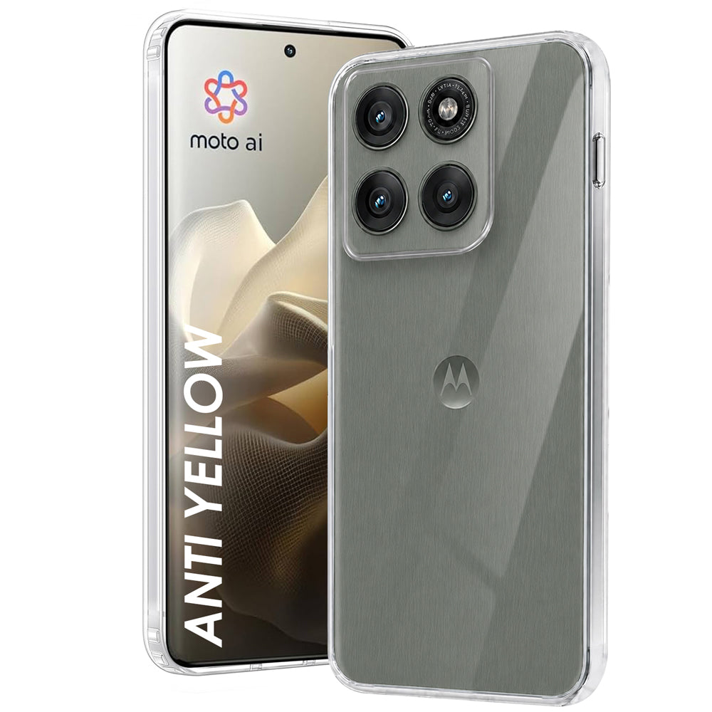 Anti Yellow Clear Case for Motorola