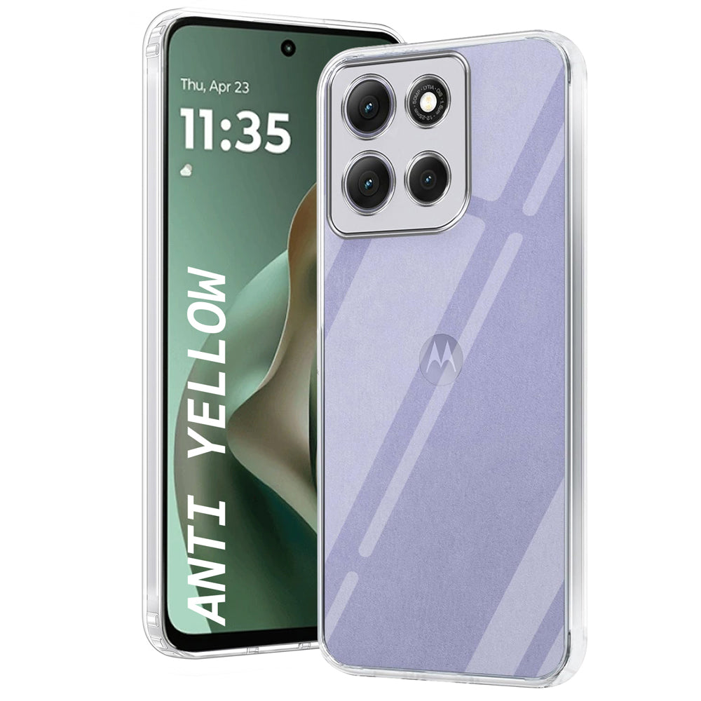 Anti Yellow Clear Case for Motorola