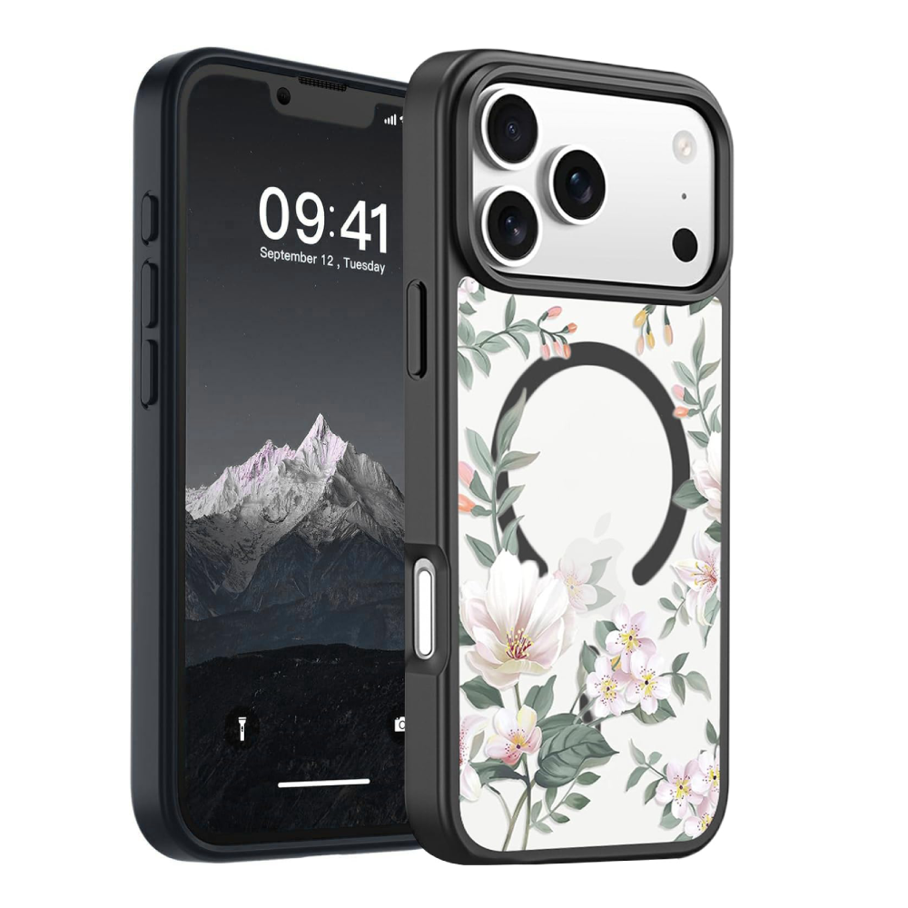 Flower Magsafe Mobile Cover for iPhone