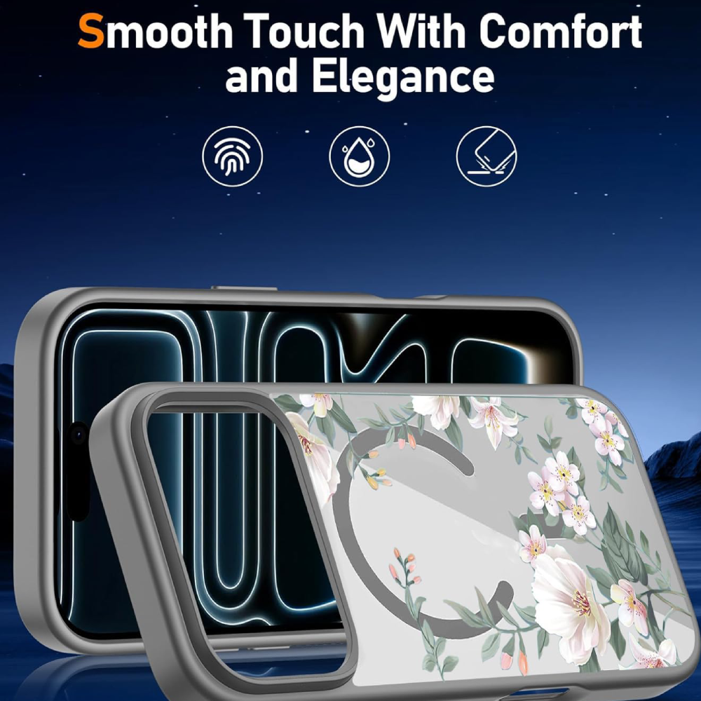 Flower Magsafe Mobile Cover for iPhone