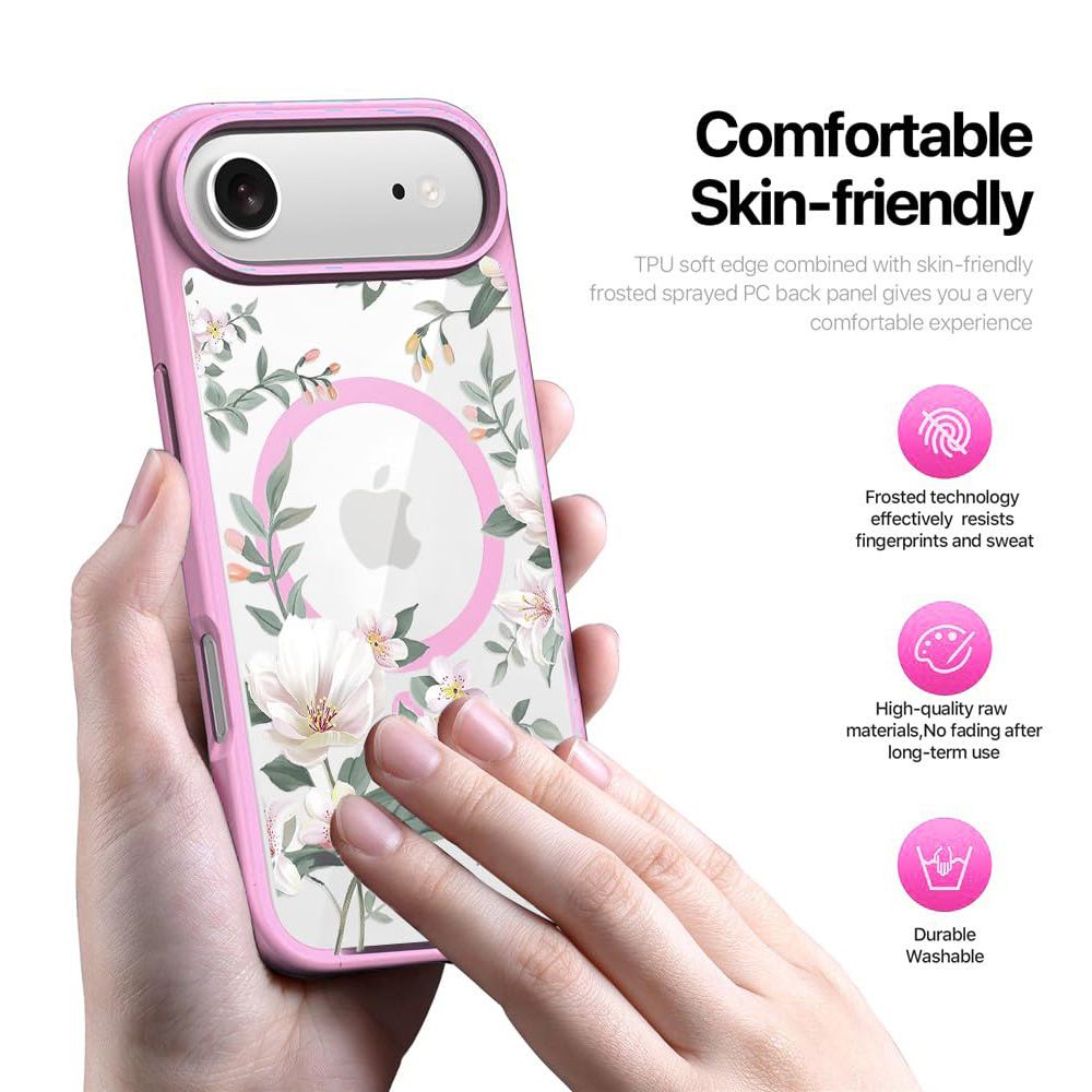 Flower Magsafe Mobile Cover for iPhone
