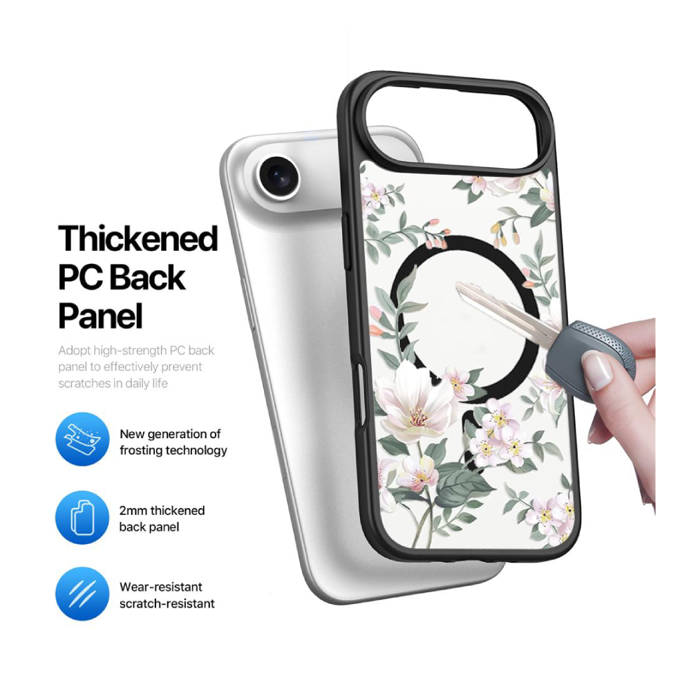 Flower Magsafe Mobile Cover for iPhone
