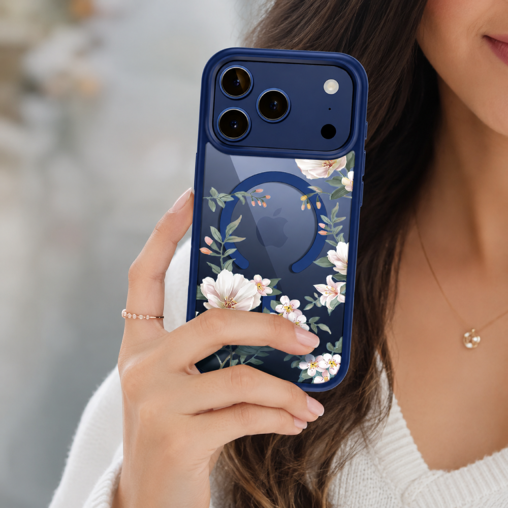Flower Magsafe Mobile Cover for iPhone