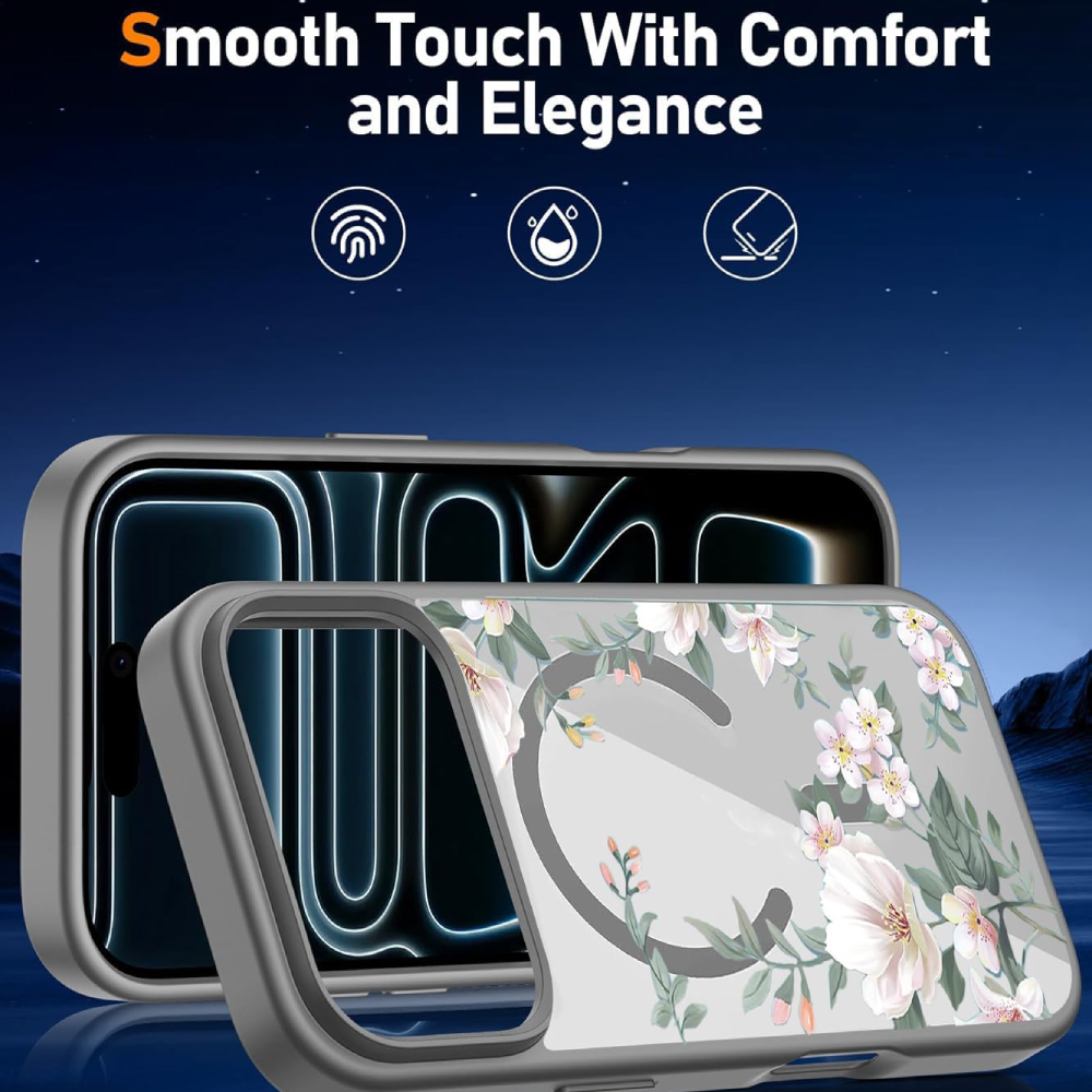 Flower Magsafe Mobile Cover for iPhone