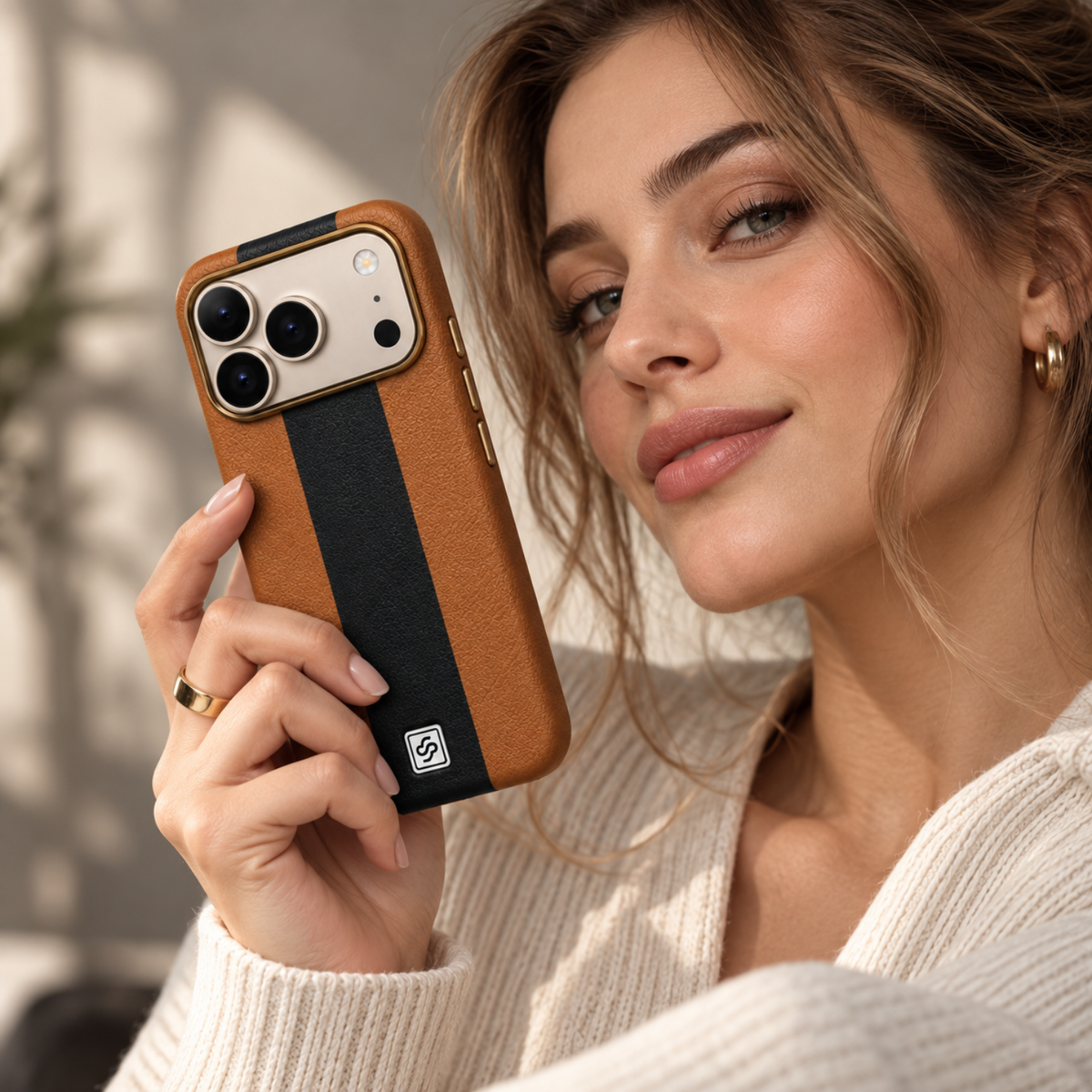 Premium Leather Mobile Case
