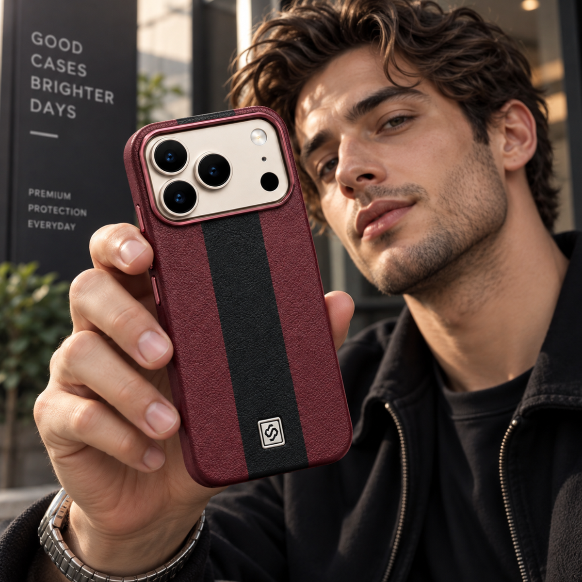 Premium Leather Mobile Case