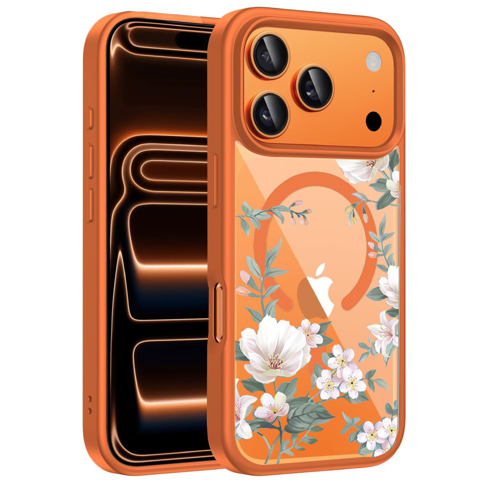 Flower Magsafe Mobile Cover for iPhone