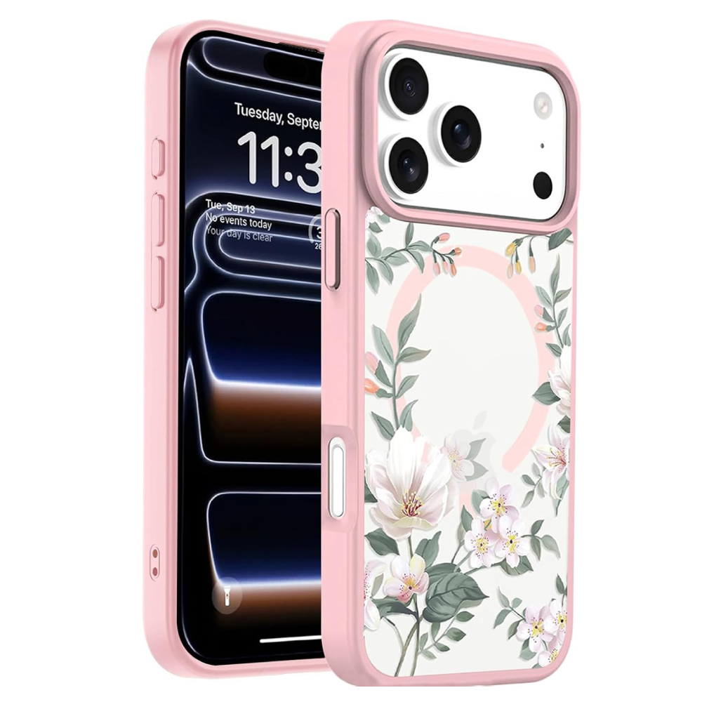 Flower Magsafe Mobile Cover for iPhone