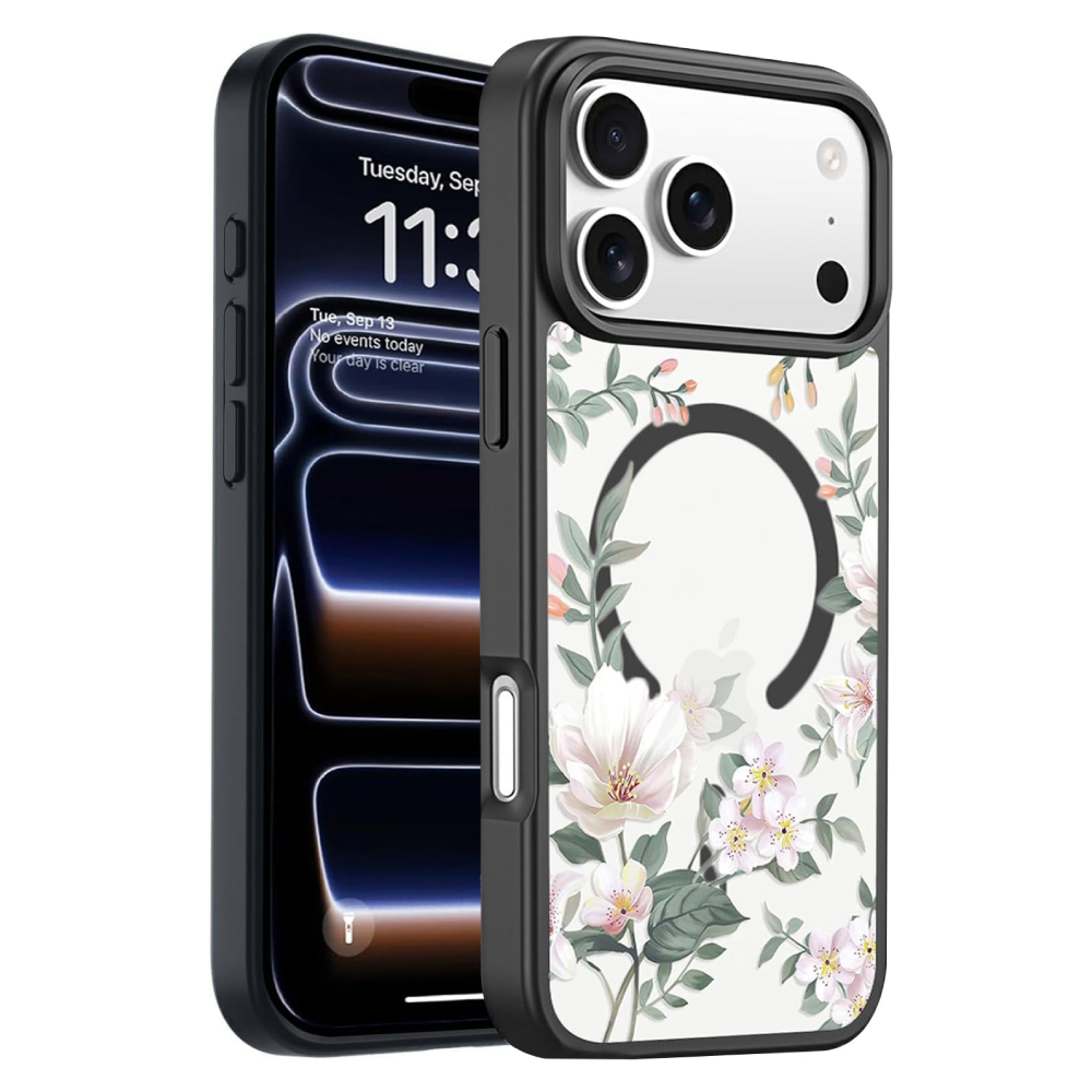 Flower Magsafe Mobile Cover for iPhone