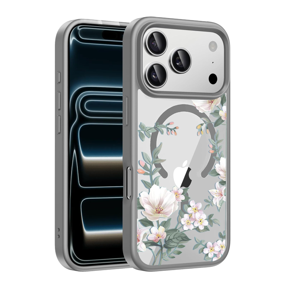 Flower Magsafe Mobile Cover for iPhone