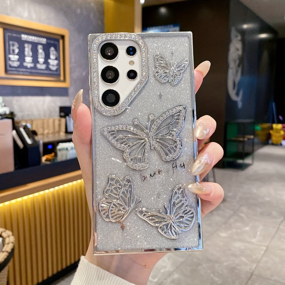 Samsung Diamond Glitter Butterfly Case