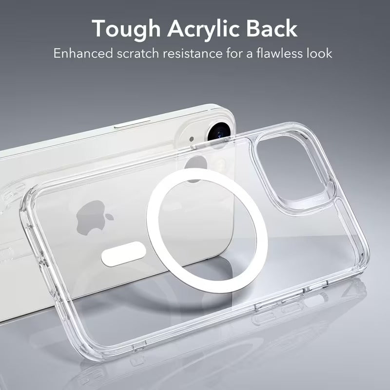 Anti yellow Transparent case for iPhone