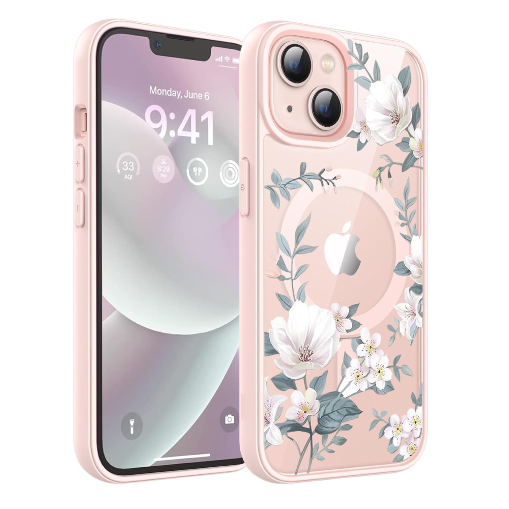 Flower Magsafe Mobile Cover for iPhone