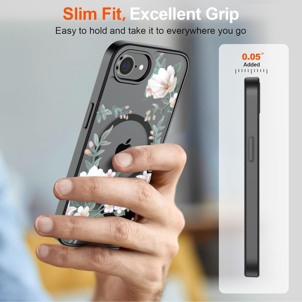 Flower Magsafe Mobile Cover for iPhone